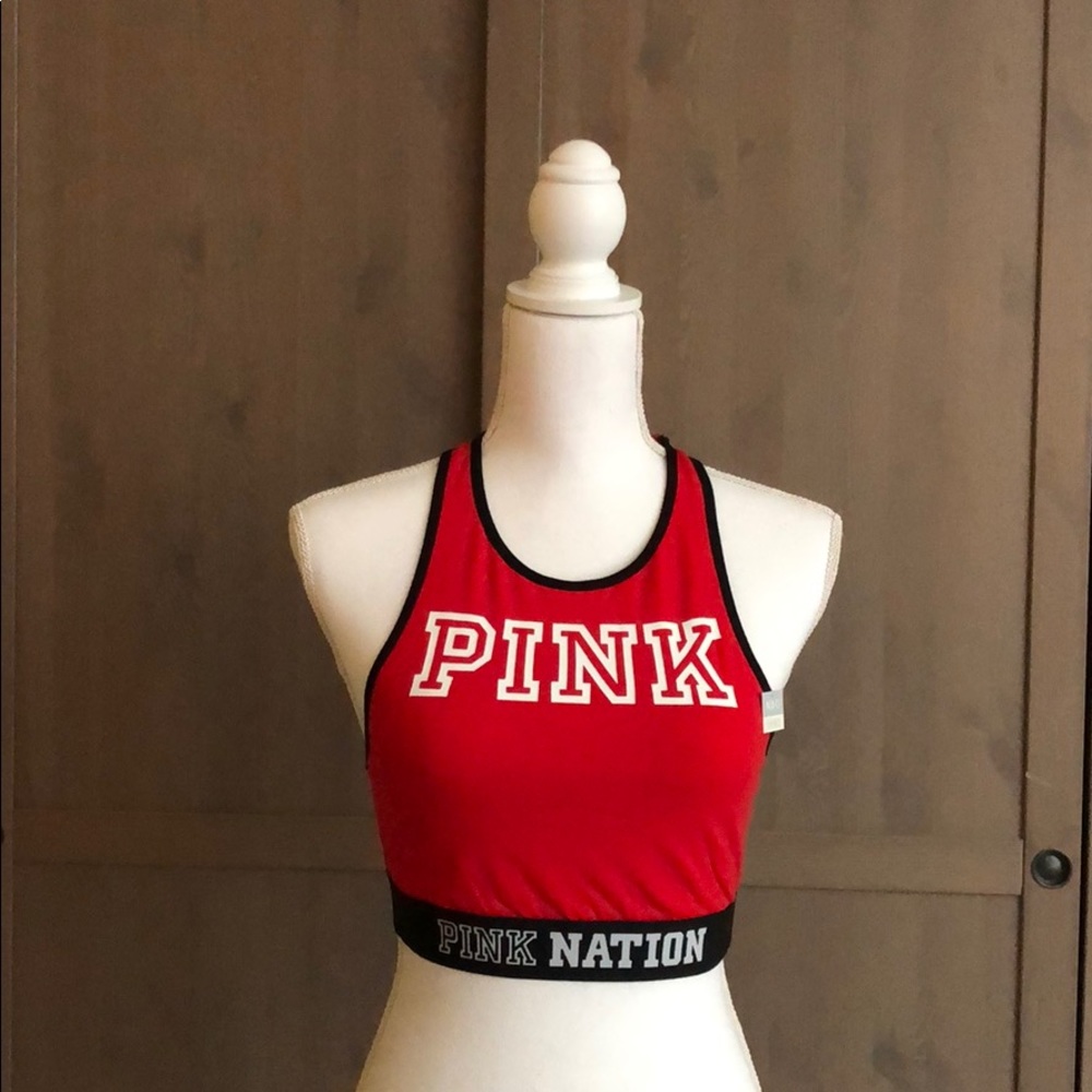 NWT PINK sports bra